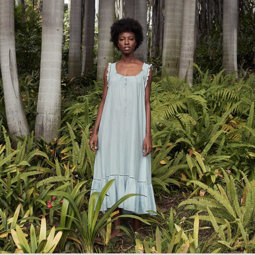 Doen Light Blue Sleeveless Dress